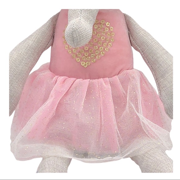 Decorative Linen Elephant | Nursery Room Décor | Baby Shower Gift | Baby Girl - Picture 2 of 5